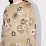 Maglia girocollo fantasia FF62PU7153CR 11 KENZO Beige 