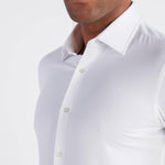 Camicia slim fit in tessuto tecnico 50490393 10225157 02 100 BOSS White 