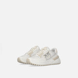 Sneaker chunky con satin e strass SS0055P073 DY7 PINKO Yougurt 