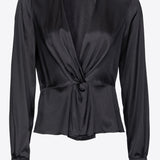 Blusa torchon in seta 100108ZR64 Z99 PINKO Black 