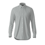 Camicia slim fit in cotone H-HANK-KENT-214 10229933 01 50459709 308 BOSS Dark green 