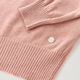 Maglia girocollo in misto lana e cashmere CFWWKN0253FRUF0603 4385 WOOLRICH Dry rose 