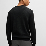 Maglia girocollo fantasia 50526845 10265502 01 001 BOSS Black 