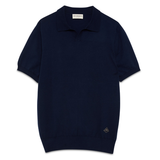 Polo in filo di cotone RRU90325 CS17 C0048 ROY ROGER'S Blu navy 