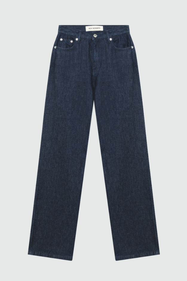 Jeans flare in denim rinse RND091 D402 0021 0999 ROY ROGER'S Denim 