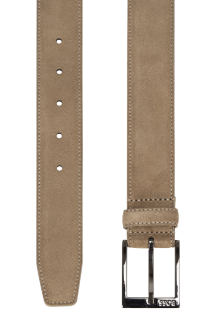 Cintura in suede 50563958 10280130 01 261 BOSS Medium beige 