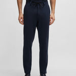 Pantalone slim fit in jersey 50502477 10245125 01 404 BOSS Blue 