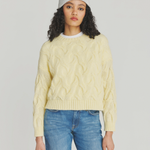 Maglia in lana girocollo RND90229 CP02 0558 ROY ROGER'S Dark butter 