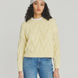 Maglia in lana girocollo RND90229 CP02 0558 ROY ROGER'S Dark butter 