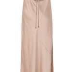 Abito lungo in raso 106587A1Y5 Q35 PINKO Rosa mogano 