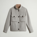 Giacca in misto lana CFWWOU2102FRUT5012 103 WOOLRICH Light gray melange 