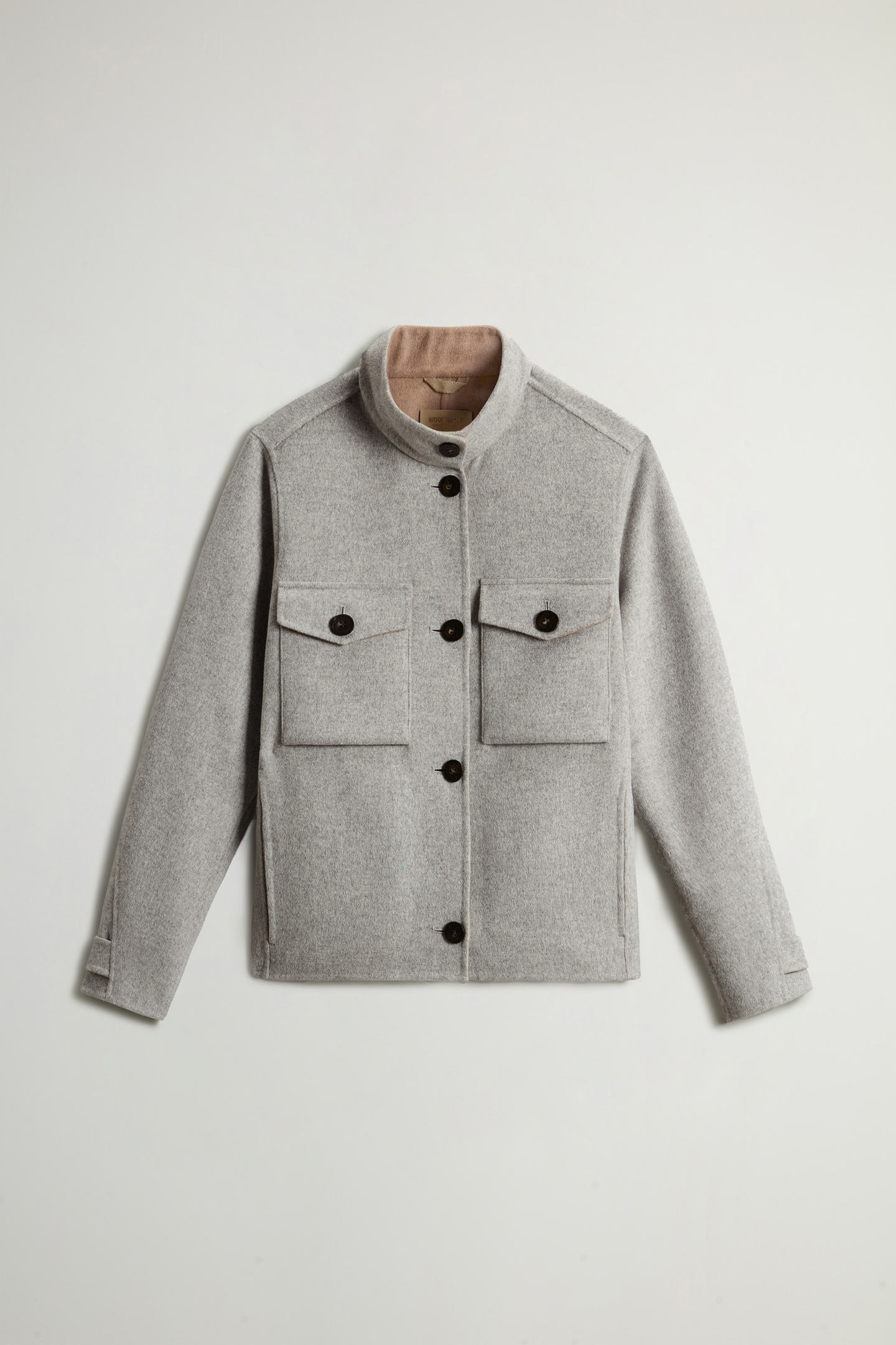 Giacca in misto lana CFWWOU2102FRUT5012 103 WOOLRICH Light gray melange 