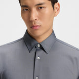 Camicia slim fit in tessuto performance 50533434 10253542 01 404 BOSS Dark blue 