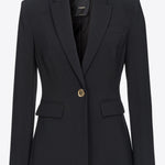 Blazer monopetto 100180A14I Z99 PINKO Black 