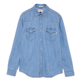 Camicia in denim elasticizzato RRU400 CG34 3162 C0999 ROY ROGER'S Denim 