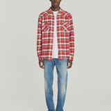 Camicia western a quadri RRU148 CQ19 1510 0159 ROY ROGER'S Red 