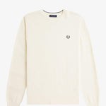 Maglione in piqué K1309 560 FRED PERRY Ecru 