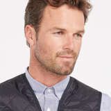 Gilet trapuntato MLI0001 MLI NY91 BARBOUR Navy 