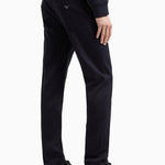 Pantalone 5 tasche in cotone elasticizzato 6D1J75 1NUPZ 0920 EMPORIO ARMANI Blu navy 