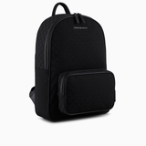 Zaino in nylon jacquard Y40315 Y022V 81336 EMPORIO ARMANI Nero/nero 