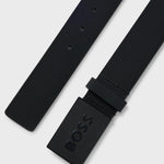 Cintura in pelle lavorata 50471333 10219316 01 001 BOSS Black 