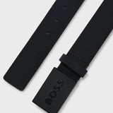 Cintura in pelle lavorata 50471333 10219316 01 001 BOSS Black 