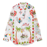 Camicia fantasia ROG0009 CS40 0124 C0158 ROY ROGER'S Mix 