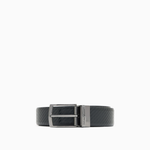 Cintura in pelle reversibile EM003703 AF19586 MC012 EMPORIO ARMANI Nero/nero 