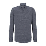 Camicia in jersey slim fit 50490363 10248806 01 404 BOSS Dark blue 