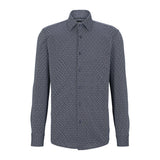 Camicia in jersey slim fit 50490363 10248806 01 404 BOSS Dark blue 