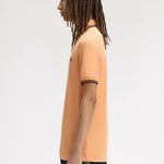 Polo manica corta M3600 82B FRED PERRY Peach/fhnv/fhnv 