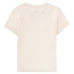 T-Shirt in cotone con ricamo FG52TS2064SO 03 KENZO Ecru 