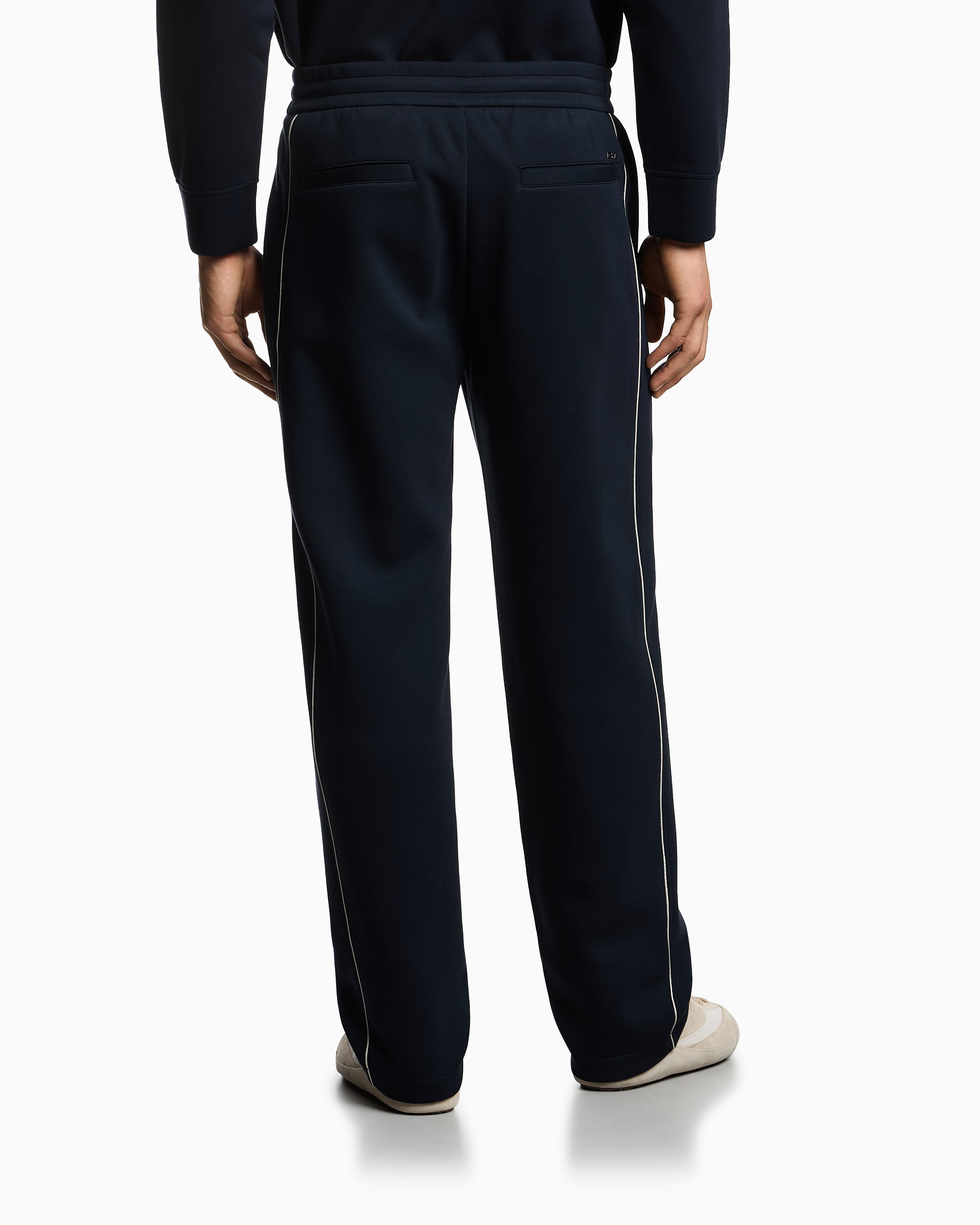 Pantalone in jersey EM002886 AF17545 UB118 EMPORIO ARMANI Blue 