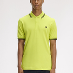 Polo manica corta M3600 84B FRED PERRY Citron/blk/blk 