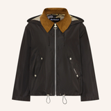 Giubbotto in nylon con cappuccio staccabile LSP0307 LSP BK11 BARBOUR Black/dress tartan 
