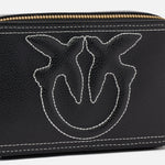 Borsa a tracolla 103799A1LF Z99Q PINKO Nero-antique gold 