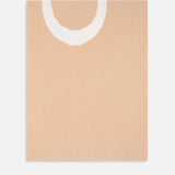 Sciarpa con logo lettering 105988A2Z5 MZ2 PINKO Cammello/bianco 