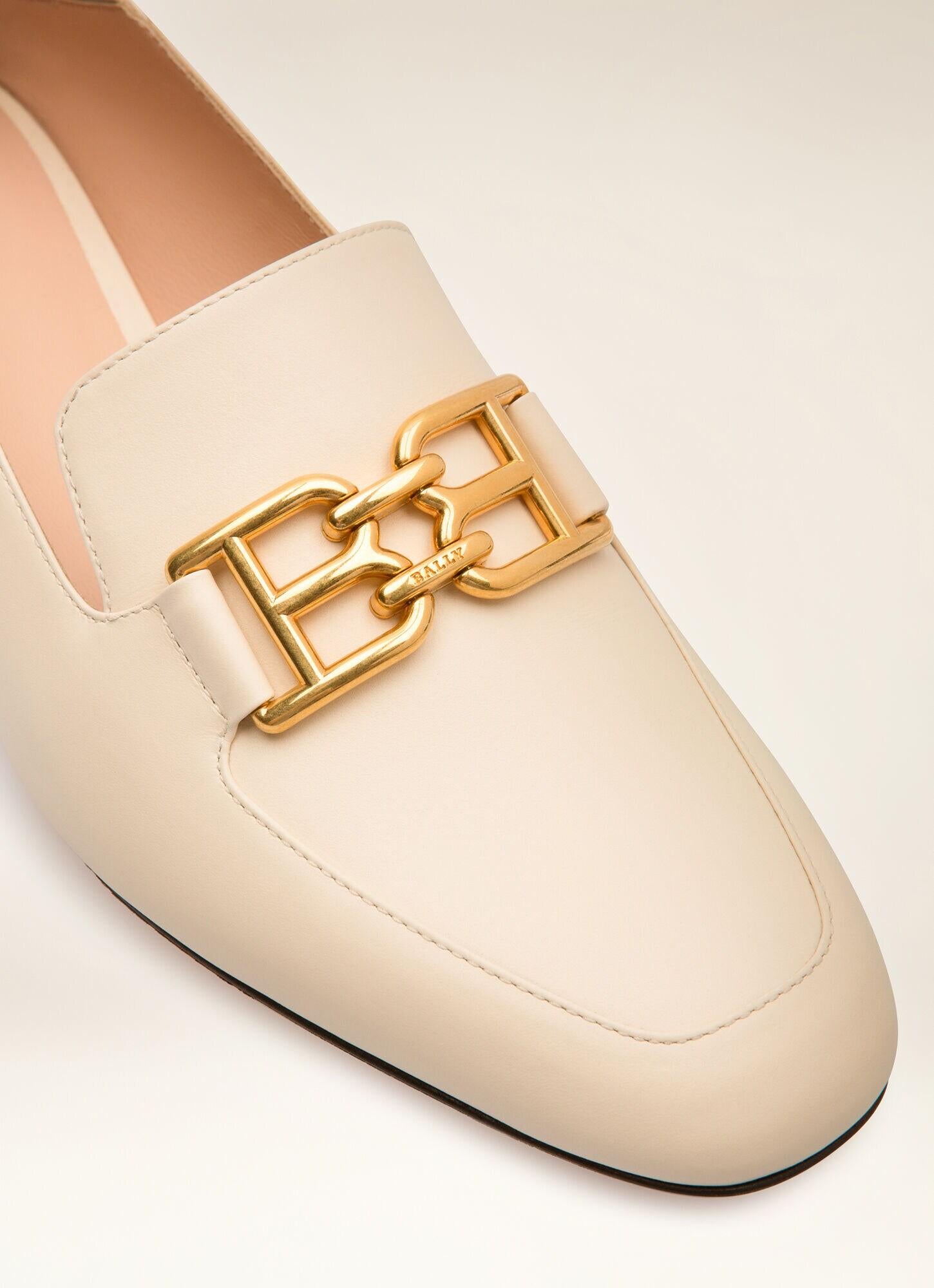 Mocassino Ellah Flat ELLAH WF1021 VT005 101E BALLY Bone 