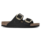 Ciabatta in suede ARIZONA BIG BUCKLE 1023290 BLACK BIRKENSTOCK Black 
