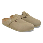 Sabot in pelle scamosciata BOSTON 1025844 FADED KHAKI BIRKENSTOCK Faded khaki 