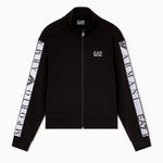 Felpa con zip Dynamic Athlete in tessuto tecnico Natural VENTUS7 ASV 7W001152 AF12501 UC001 EA7 Black 