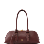 Borsa grande a spalla in pelle 106169A3CX L88Q PINKO Castano intenso-antique gold 