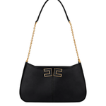 Borsa a spalla con dettaglio logo BS93A61E2 110 ELISABETTA FRANCHI Nero 