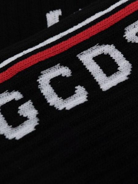 Calzino logato SS22M055809 02 GCDS Black 