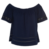 Maglia a spalle scoperte LML0852 LML NY73 BARBOUR Navy 