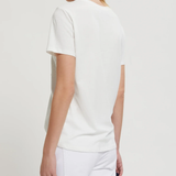 T-Shirt manica corta D46EL059EK1 MF212 ERMANNO FIRENZE White 
