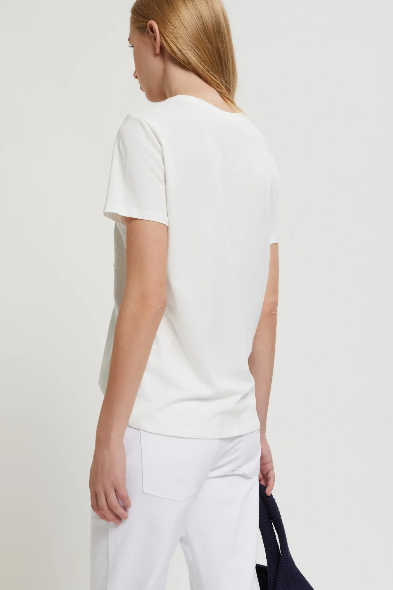 T-Shirt manica corta D46EL059EK1 MF212 ERMANNO FIRENZE White 