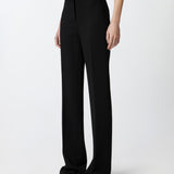 Pantaloni eleganti svasati in cady tecnico 104690A213 Z99 PINKO Nero limousine 