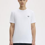 T-Shirt manica corta M3519 100 FRED PERRY White 