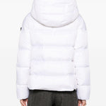 Piumino con cappuccio PED5111 01181903 730 PEUTEREY Grigio chiaro 